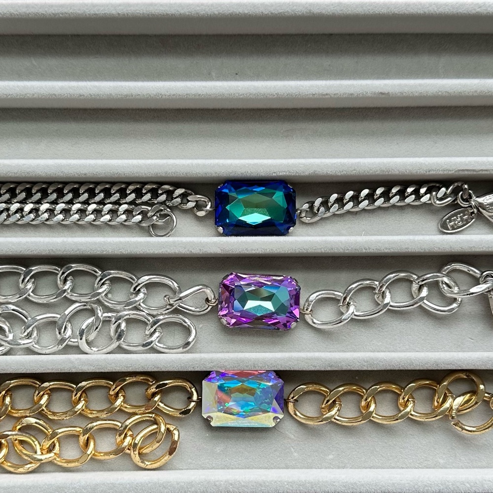 HRH COLLECTION La Lumiere Bracelets (MORE CRYSTALS AVAILABLE)